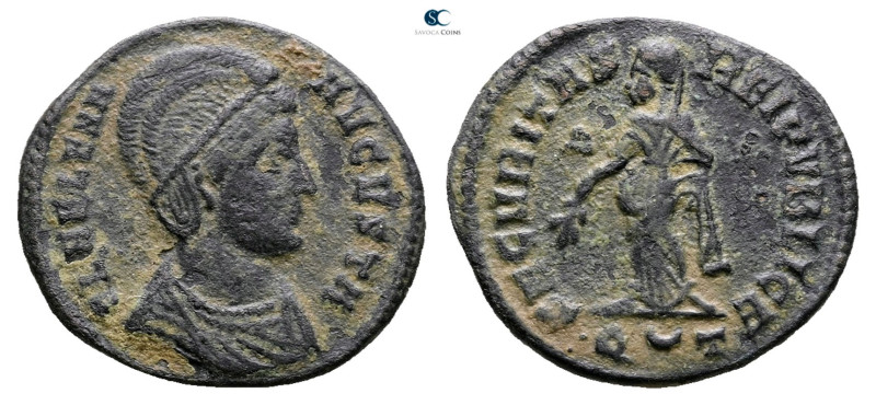 Helena. Augusta AD 324-329. Ticinum
Follis Æ

19 mm, 3,04 g



Very Fine