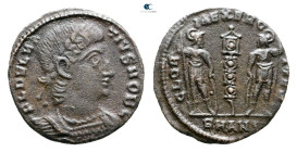 Delmatius, as Caesar AD 335-337. Antioch. Follis Æ