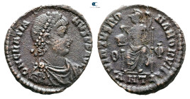 Gratian AD 375-383. Antioch. Follis Æ
