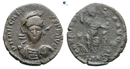 Arcadius AD 383-408. Antioch. Follis Æ