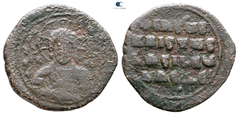 Time of Basil II and Constantine VIII AD 976-1028. Byzantine
Anonymous Follis Æ...