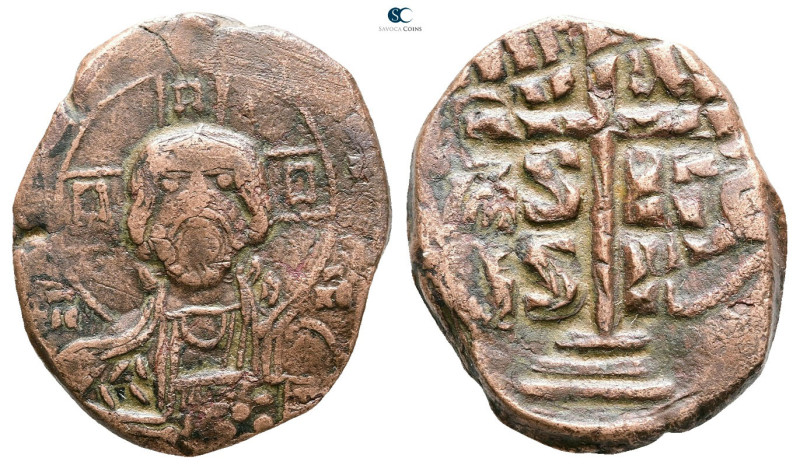 Romanus III Argyrus AD 1028-1034. Constantinople
Anonymous Follis Æ

29 mm, 1...