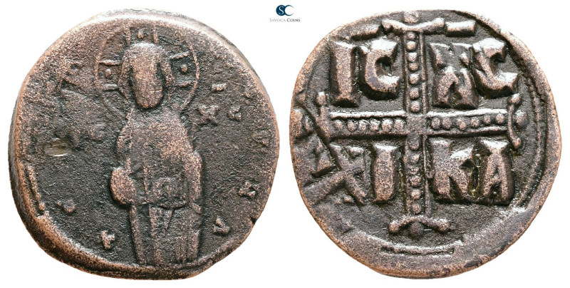 Michael IV AD 1034-1041. Constantinople
Anonymous Follis Æ

28 mm, 8,90 g

...