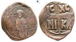 Michael IV AD 1034-1041. Constantinople. Anonymous Follis Æ