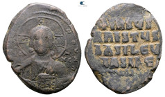 Anonymous (attributed to Constantine IX Monomachus) AD 1042-1055. Constantinople. Follis