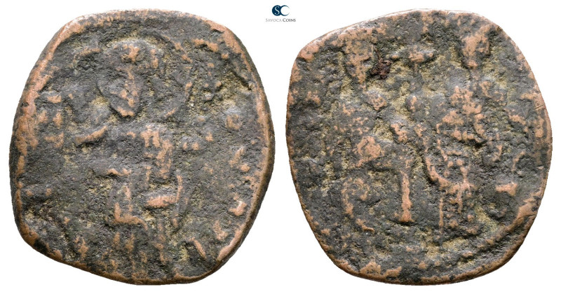 Constantine X Ducas and Eudocia AD 1059-1067. Constantinople
Follis Æ

 mm, 7...