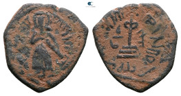 Umayyad. Halab mint. Abd al-Malik  AH 65-86. Æ Fals