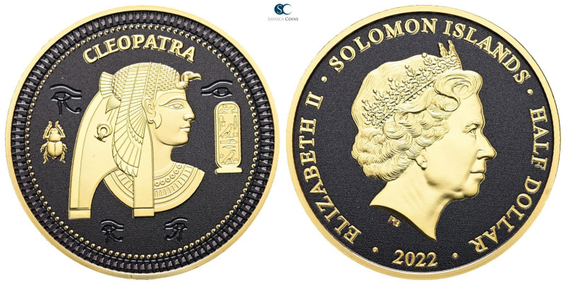 Solomon Islands. AD 2022. Cleopatra
Half Dollar 2022

 mm, 38,0 g



Mint...