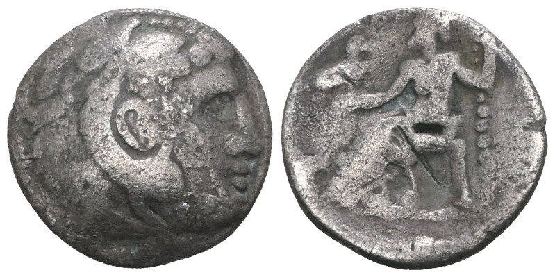 Alexander III. "the Great" (336-323 BC). AR Drachm. Weight 3,25 gr - Diameter 15...