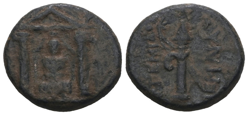 Pamphylia, Perge, AE, ca 50-30 BC. Weight 4,20 gr - Diameter 15 mm.