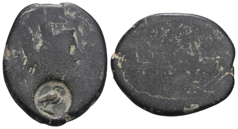 Greek bronze coin. Weight 5,26 gr - Diameter 20 mm.