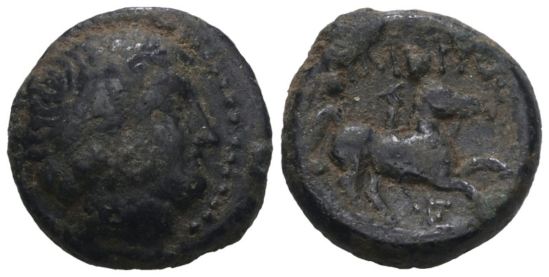 Greek bronze coin. Weight 6,59 gr - Diameter 15 mm.