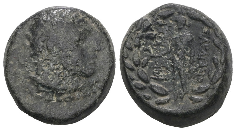 Lydia, Sardes AE, ca 133 BC-AD. Weight 6,49 gr - Diameter 15 mm.