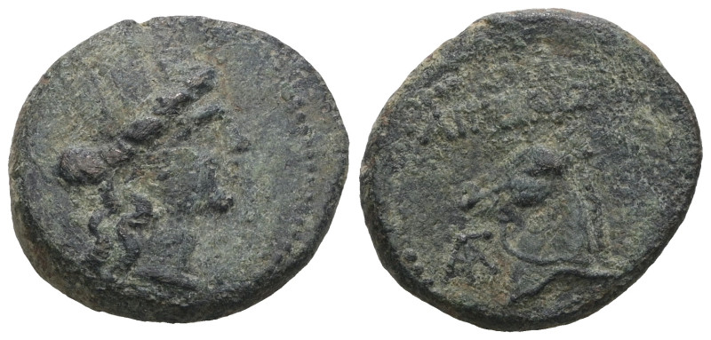 CILICIA. Aegeae. Ae (Circa 164-27 BC). Weight 5,67 gr - Diameter 19 mm.