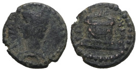 Roman Provincial bronze coin. Weight 1,46 gr - Diameter 11 mm.