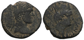 Mesopotamia, Carrhae. Caracalla. AE. 198-217 AD. Weight 5,13 gr - Diameter 19 mm.