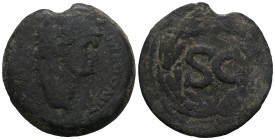 Syria, Seleucis and Pieria. Antiochia ad Orontem. Domitian. As Caesar, A.D. 69-81. AE. Weight 11,85 gr - Diameter 27 mm.