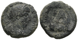 Cappadocia, Caesarea, Lucius Verus (161-169) AE. Weight 7,29 gr - Diameter 17 mm.