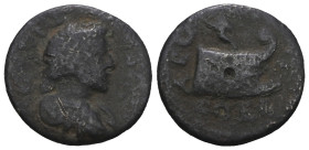 Thrace, Coela. Antoninus Pius, AD.138-161. AE. Weight 2,55 gr - Diameter 15 mm.