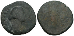 Faustina II. Æ Sestertius, Augusta, AD 147-175. Weight 24,72 gr - Diameter 32 mm.