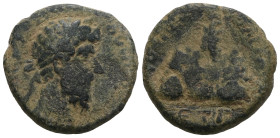 CAPPADOCIA. Caesarea. Lucius Verus (161-169 AD). Weight 7,80 gr - Diameter 19 mm.