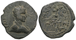 PISIDIA, Antioch. Valerian I. AD 253-260. Æ. Weight 4,56 gr - Diameter 20 mm.