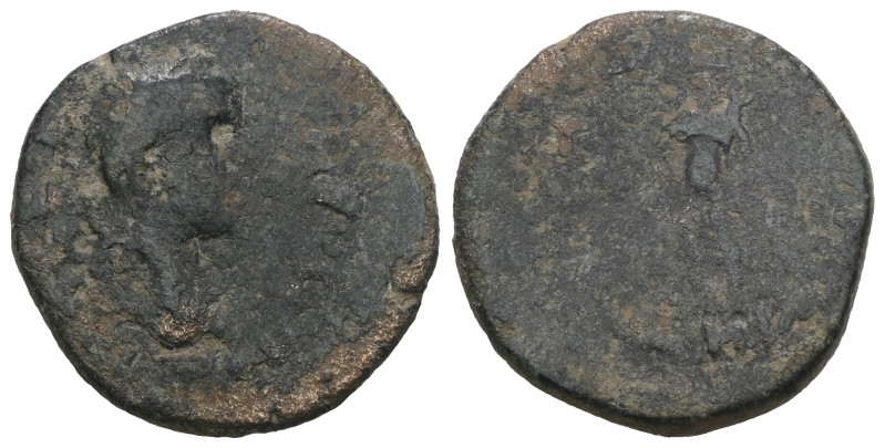 Phrygia, Amorium. Nero. AE. 54-68 AD. Weight 4,48 gr - Diameter 17 mm.