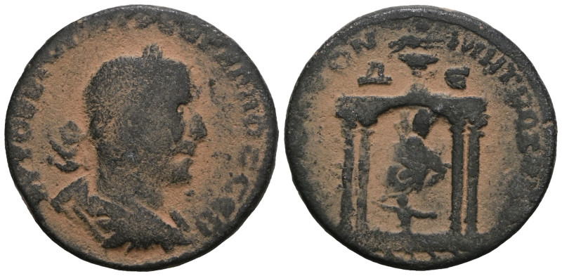 Seleucis and Pieria. Antioch. Trebonianus Gallus. AE. 251-253 AD. Artificial san...