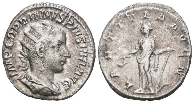 Gordian III AD 238-244. Rome. Antoninianus AR. Weight 4,23 gr - Diameter 20 mm.