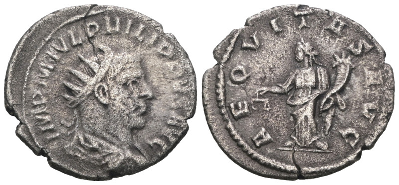 Philip I. AD 244-249. AR Antoninianus. Weight 3,94 gr - Diameter 20 mm.