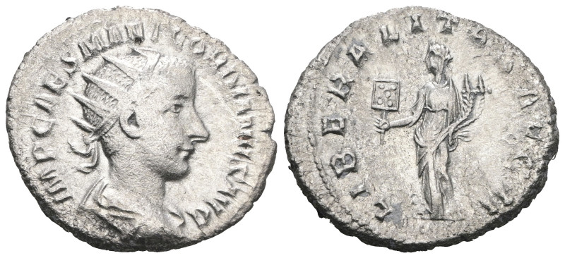 Gordian III AD 238-244. Antoninianus AR. Weight 4,22 gr - Diameter 21 mm.