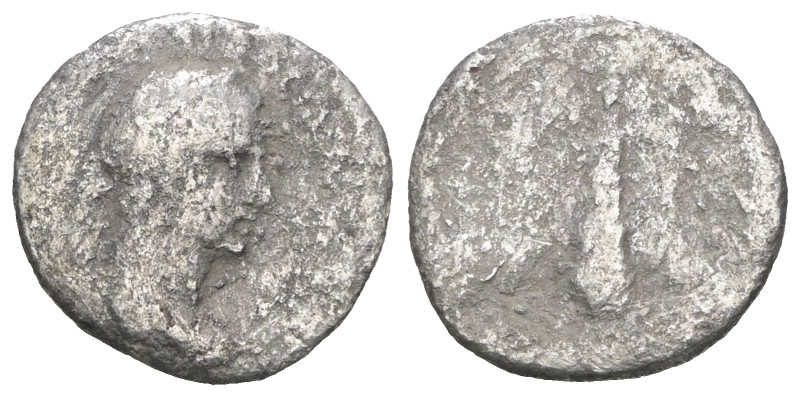 Uncertain AR Denarius. Weight 1,30 gr - Diameter 12 mm.