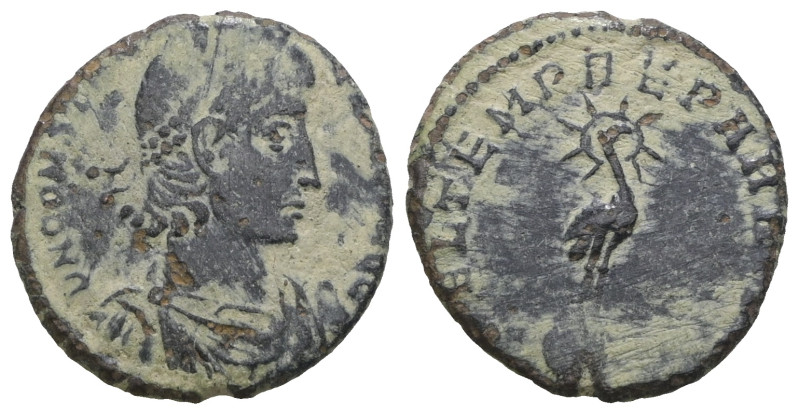 Constantius II. AD 337-361. Æ. Weight 2,41 gr - Diameter 15 mm.