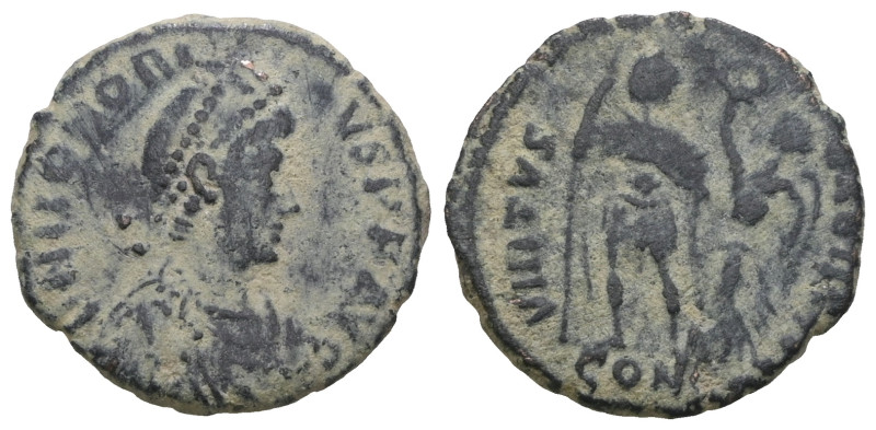 Honorius (393-423) AE. Weight 2,46 gr - Diameter 15 mm.