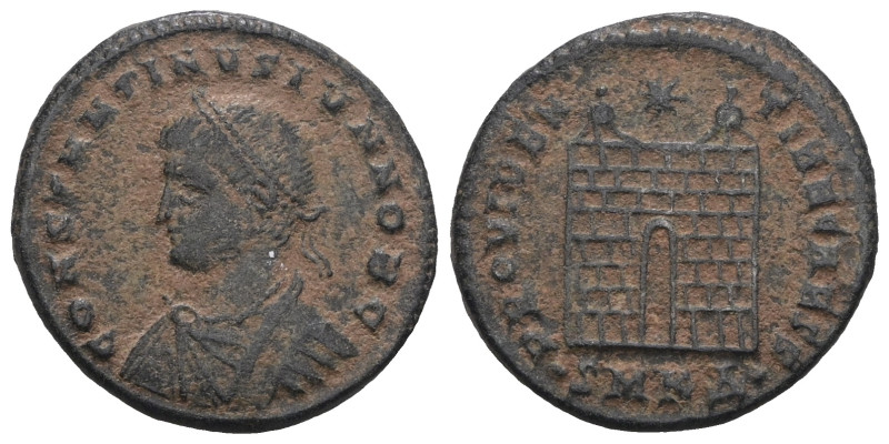 Constantin II (317-340 AD.) Æ. Artifical sandpatina. Weight 3,31 gr - Diameter 1...