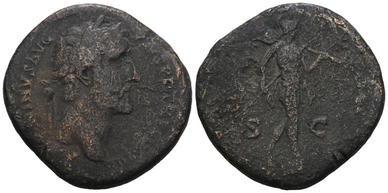 Antoninus Pius (AD 138-161). AE sestertius. Weight 24,01 gr - Diameter 31 mm.