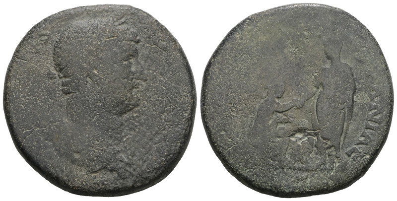 Hadrian. Sestertius. 134-138 AD. Weight 26,40 gr - Diameter 30 mm.