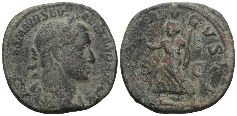 SEVERUS ALEXANDER, (A.D. 222-235), AE sestertius. Weight 17,37 gr - Diameter 30 ...