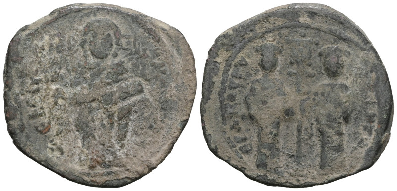 Constantine X Ducas with Eudocia. 1059-1067 AD. Weight 8,74 gr - Diameter 30 mm.