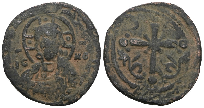 Anonymous. Class I. Nicephorus III Botaniates AE, Follis. Artificial sandpatina....