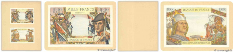 Country : FRANCE 
Face Value : 1000 Francs VOLONTAIRE DE 92 Non émis 
Date : (19...