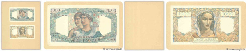 Country : FRANCE 
Face Value : 1000 Francs MINERVE ET HERCULE Épreuve 
Date : 31...