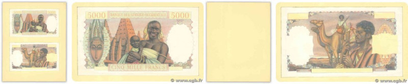 Country : FRENCH WEST AFRICA (1895-1958) 
Face Value : 5000 Francs non émis Non ...