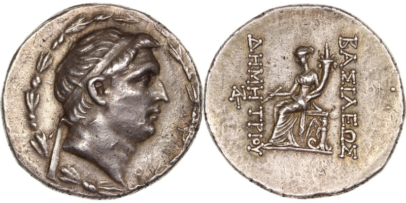 Coin, Seleukid Kingdom, Demetrios I, Tetradrachm, 162-150 BC, Antioch
Diademed ...