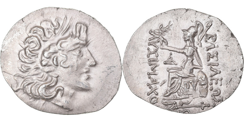 Coin, Thrace, Lysimachos, Tetradrachm, 305-281 BC, Byzantium, AU(50-53), Silver...