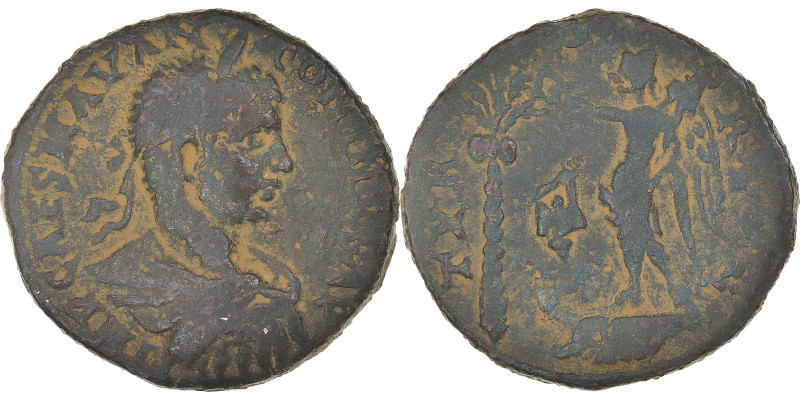 Coin, Phoenicia, Elagabalus, Æ, 218-222, Tyre, VF(30-35), Bronze, RPC:VI Online...