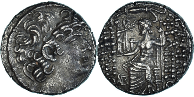 Coin, Seleucis and Pieria, Aulus Gabinius, Tetradrachm, ca. 57-55 BC, Antioch
D...