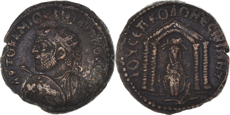 Coin, Mesopotamia, Philip I, Æ, 244-249, Nisibis, EF(40-45), Bronze
Radiate and...