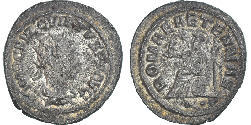 Coin, Quietus, Antoninianus, 260-261, Antioch, EF(40-45), Billon, RIC:9
Bust to...