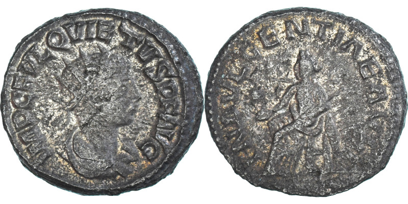 Coin, Quietus, Antoninianus, 260-261, Antioch, EF(40-45), Billon, RIC:5
Bust to...